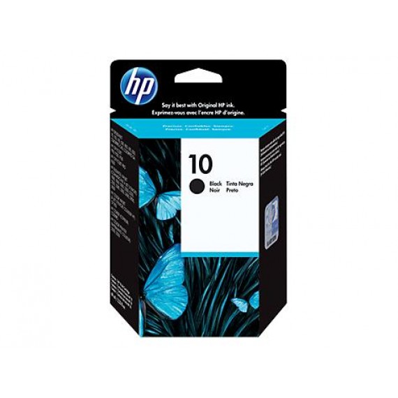 Cartucho HP 10 - Tinta Black (Preto) 69 ml - C4844A