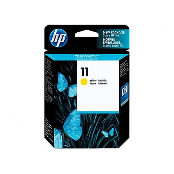 Cartucho HP 11 - Tinta Amarelo 28 ml - C4838A