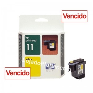 Cabeçote de Impressão HP 11 - Yellow (Amarelo) - C4813A - VENCIDO