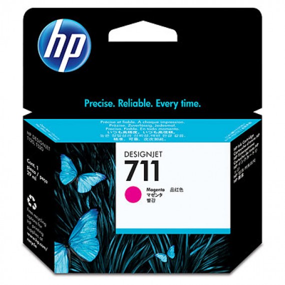 Cartucho HP 711 - Tinta Magenta 29 ml - CZ131A