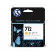 Cartucho HP 712 - Tinta Amarelo 29 ml - 3ED69A