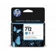 Cartucho HP 712 - Tinta Ciano 29 ml - 3ED67A