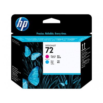 Cabeçote de Impressão HP 72 - Magenta e Ciano - C9383A