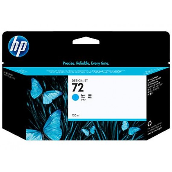 Cartucho HP 72 - Tinta Ciano (Cyan) 130 ml - C9371A