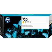 Cartucho de Tinta HP 730 Cor Amarelo 300 ml - P2V70A