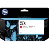 F9K00A Cartucho de tinta vermelho cromático HP 745 DesignJet 130 ml