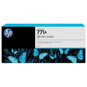 Cartucho HP 771 Preto Fotografico 775ml - B6Y21A (antigo CE043A) para Plotter Z6200, Z6600, Z6800