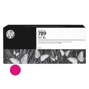 Cartucho HP 789 - Tinta Latex Magenta 775ml - CH617A - para Plotter L25500