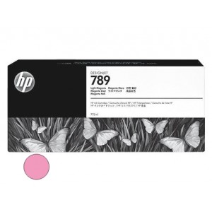 Cartucho HP 789 - Tinta Latex Magenta Claro 775ml - CH620A - para Plotter L25500