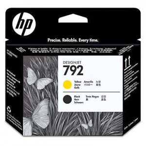 Cabecote Latex HP 792 Amarelo e Preto CN702A para Plotter L26500,L28500,L260,L280