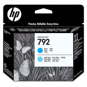 Cabecote Latex HP 792 Ciano e Ciano Claro CN703A para Plotter L26500,L28500,L260,L280