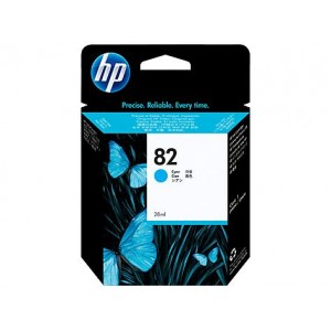 Cartucho HP 82 - Tinta Ciano 69 ml - C4911A