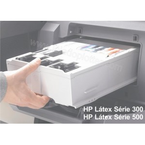 Cartucho de manutencao HP 831 Latex - CZ681A para Plotter HP Latex serie 300 e 500