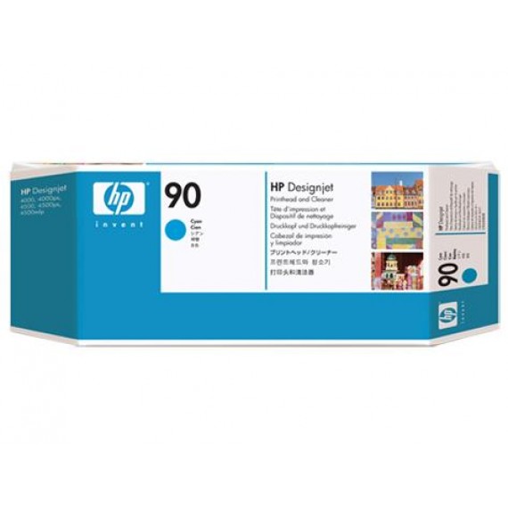 Cabeçote de Impressão Ciano com Limpador HP 90 - C5055A