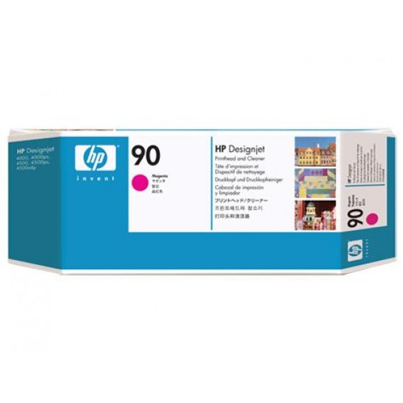 Cabeçote de Impressão Magenta com Limpador HP 90 - C5056A