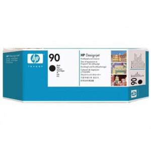 Cabeçote de Impressão Preto com Limpador HP 90 - C5054A