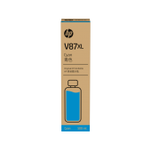 Cartucho HP V87XL - Tinta Ciano 500 ml - 7FN95A para Plotter HP Smart Tank T858, T908
