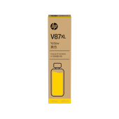 Cartucho HP V87XL - Tinta Amarelo 500 ml - 7FN96A para Plotter HP Smart Tank T858, T908