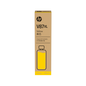 Cartucho HP V87XL - Tinta Amarelo 500 ml - 7FN96A para Plotter HP Smart Tank T858, T908