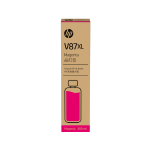 Cartucho HP V87XL - Tinta Magenta 500 ml - 7FN97A para Plotter HP Smart Tank T858, T908