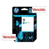 Cartucho HP 11 - Tinta Ciano (Turquesa) 28 ml - C4836A - Vencido