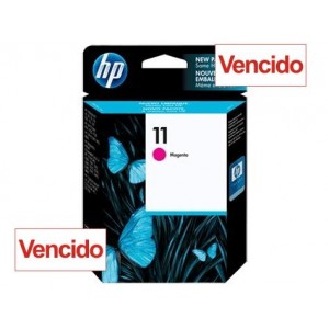 Cartucho HP 11 - Tinta Magenta 28 ml - C4837A - Vencido