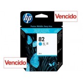 Cartucho HP 82 - Tinta Ciano 69 ml - C4911A - Vencido